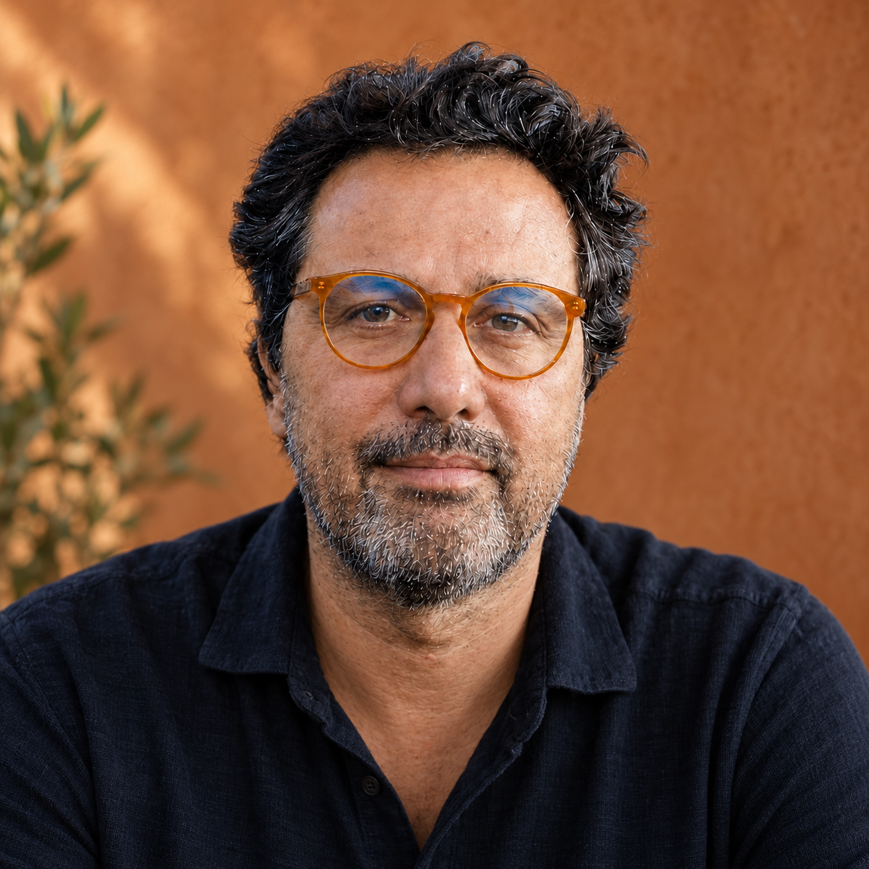 Retrato de José María Guardiola, divulgador de eneagrama